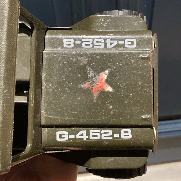 RARE Vintage TONKA  Army Military Green JEEP Truck Pressed Metal 1970's - Picture 8 of 16